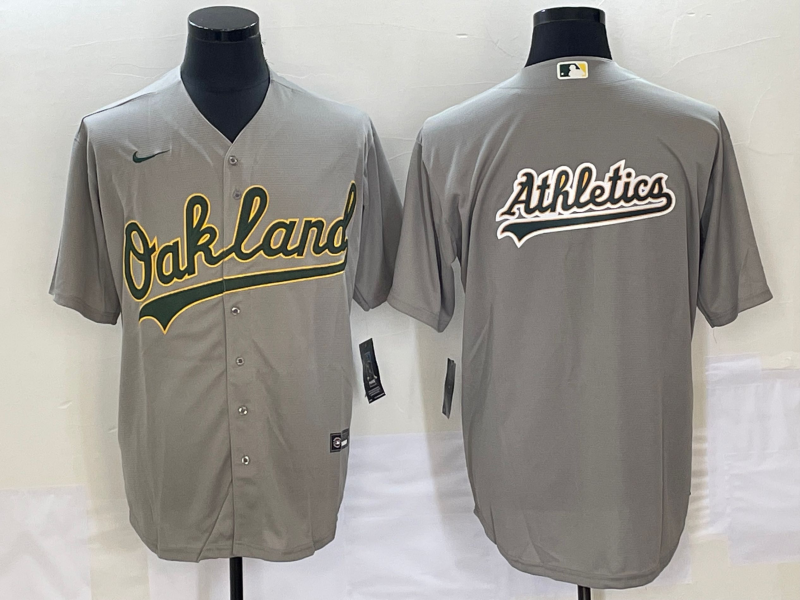 Men's Oakland Athletics Gray Jersey